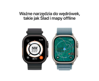 Apple Watch Ultra 3 Naturalny Tytan/Niebieska Opaska Alpine M 5G - 1362450 - zdjęcie 5